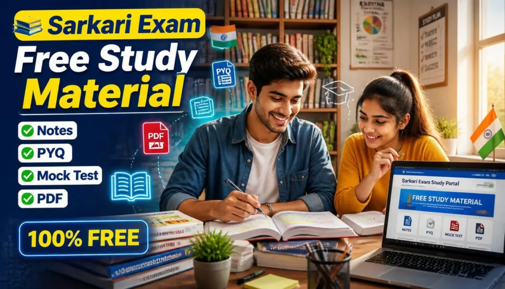 sarkari exam free study material